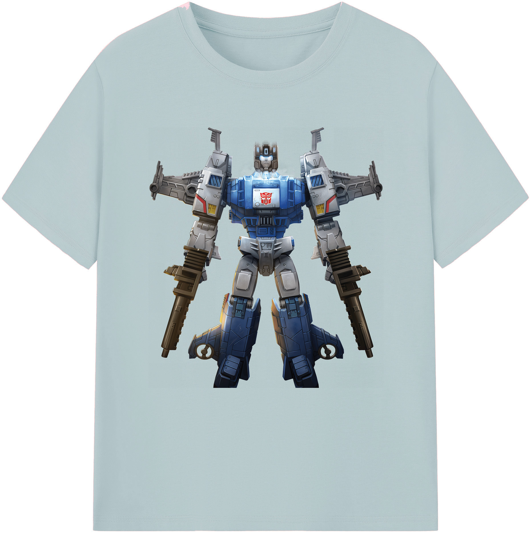 （画像用） Transformers トランスフォーマー 綿100％半袖Tシャツ（フロントプリント）